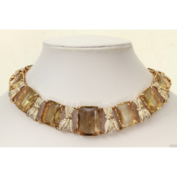 Jarin Lemon Citrine Necklace