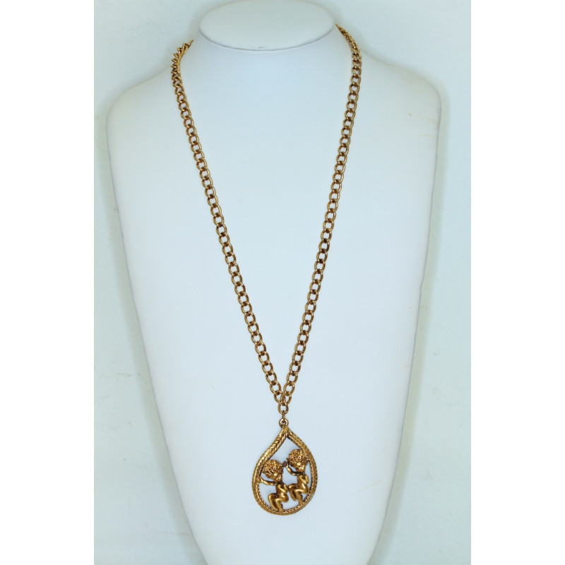 Tortolani Gemini Pendant Necklace