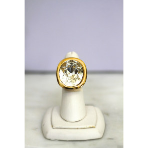 Kenneth Jay Lane Headlight Ring