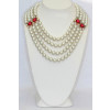 Schiaparelli Pearl Ruby Necklace