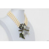 Vrba Flower Necklace/Pin 