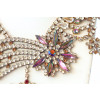 Czech Rhinestone Bib Necklace