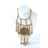 Goldette Asian Jade Pendant Necklace