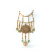 Goldette Asian Jade Pendant Necklace