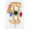 Sherri L. Jennings Crystal Baroque Pearl Bracelet