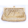 Vintage Gold Mesh Clutch Bag