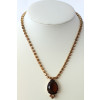 Vintage Juliana Topaz and Rootbeer Necklace
