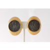 Ciner Coin Clip Earrings