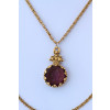 Goldette Vintage Intaglio 3 Strand Necklace