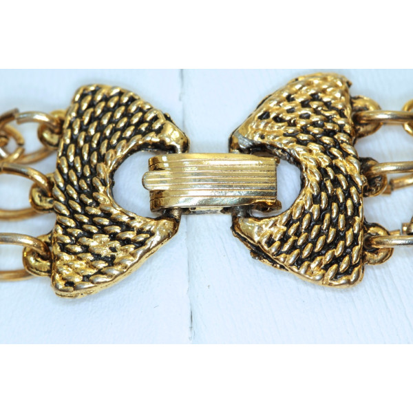 Goldette Vintage Pendant Locket Necklace