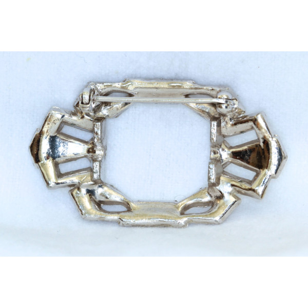 French Paste Art Deco Brooch
